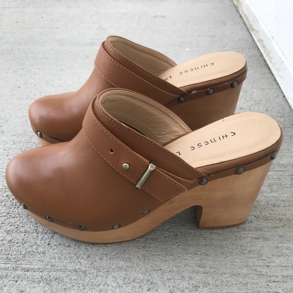 chinese clogs